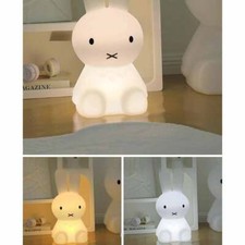 28cm 16 Color Miffy Rabbit Night Light Rechargeable USB Night Light lamp Gift UK