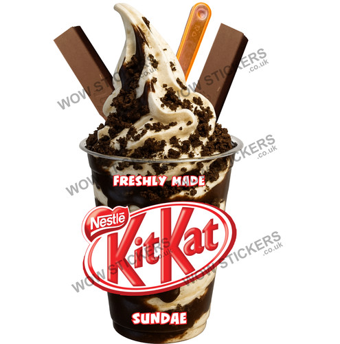 Ice cream van sticker kit - ice,