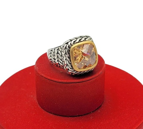 Vtg ring citrine topaz - vtg,