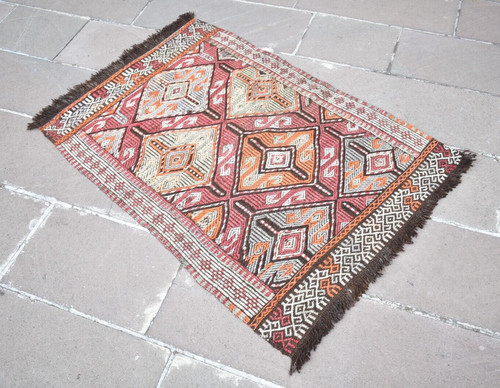 Vintage turkish rug x - rug, 34''