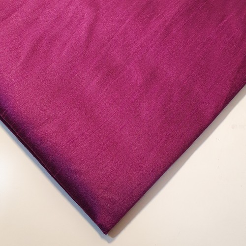 Raw silk faux dupion fabric - raw,