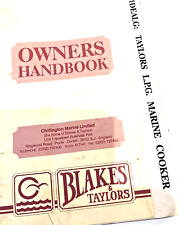 Taylors Ideal G LPG: Gas Cooker, Owners Handbook, Storage Location, Office