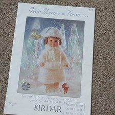 Sirdar Vintage Knitting Patterns For Dolls & Bears
