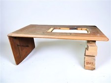 Singer Wood Table Top, Treadle