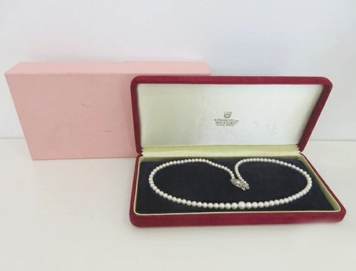Vintage mikimoto akoya pearl - mikimoto,