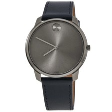 New Movado Bold Thin Grey Dial