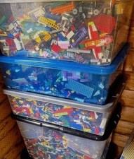 LEGO 1kg - 1000 Pieces Assorted Bundle Mixed Genuine Bricks Parts & Pieces