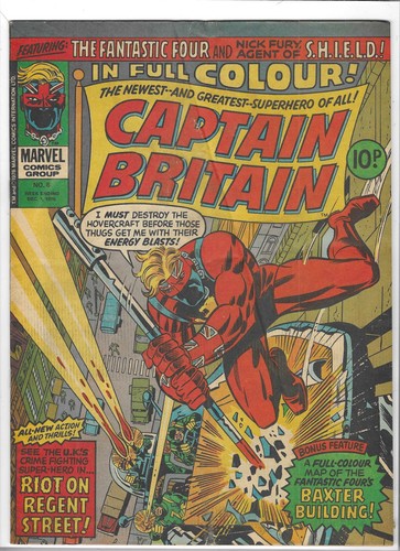 Captain britain - captain, #8