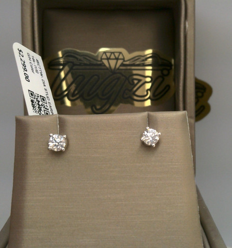 Solid 14k white gold 2300 - white,