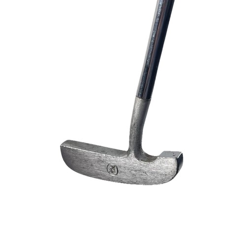 Silver goose mark putter - goose,