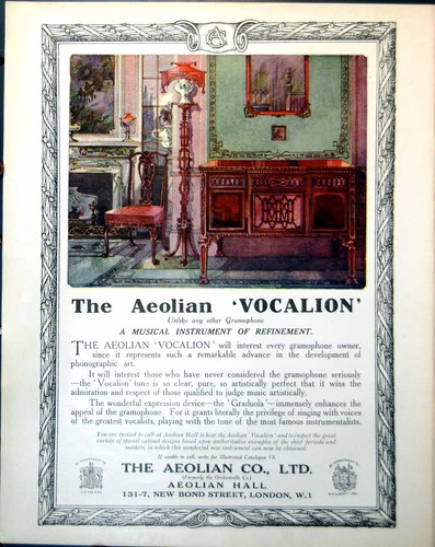 Antique old print aeolian - old,