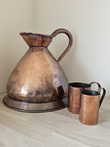 Very old antique copper - old,