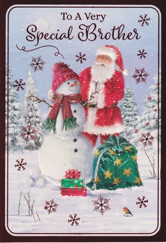 Brother christmas greeting - christmas,