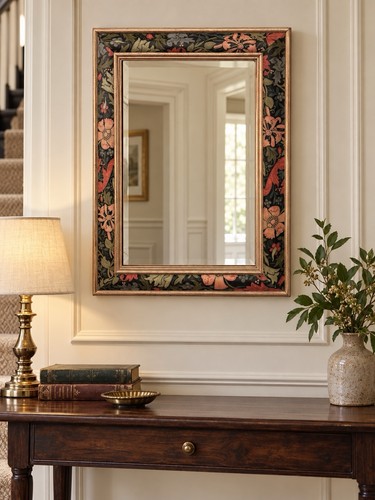 Vintage art deco style floral - deco,