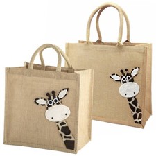 Jute Hessian Animal Shopping