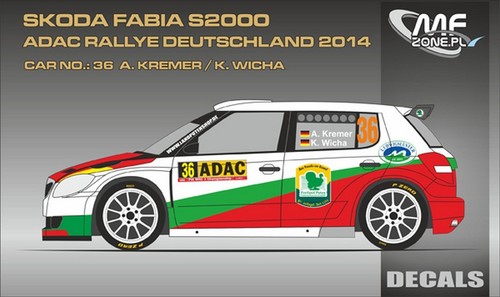 Decals skoda fabia - decals,