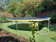 ZERO GRAVITY Ultima 5 Rectangular Barrel Trampoline  15ft x 10ft Barrel