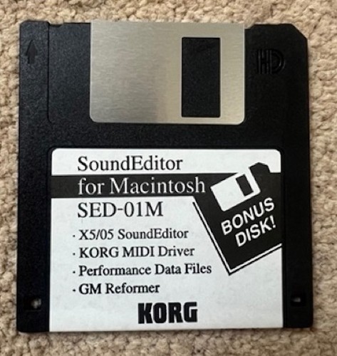 Original korg 05r - korg, x5