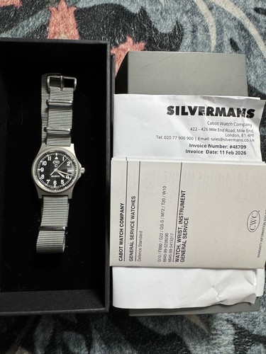 Cwc sapphire quartz watch - quartz,