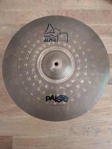 Paiste alpha 16inch thin crash - alpha,