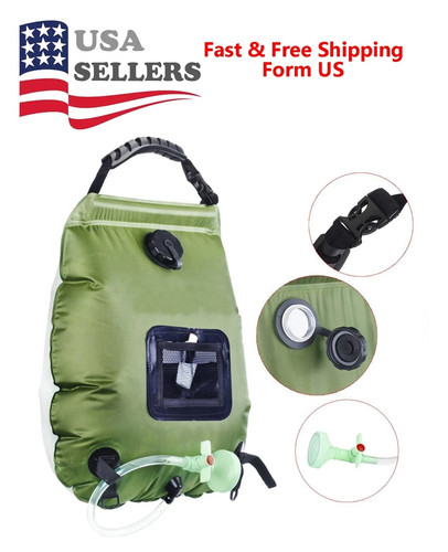 Solar shower bag gallons 20l - bag, gallons/20l