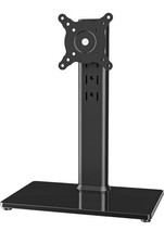 Single LCD Computer Monitor Free-Standing Desk Stand Riser for 13 inch to 32