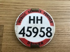 nice old PSV drivers badge HH