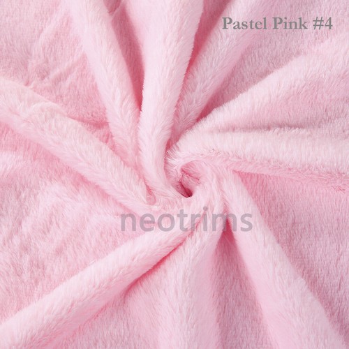 Faux fur fabric plain - plain, luxury