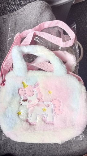 Girls unicorn fluffy faux fur - girls,