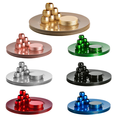 Piece metallic charger - piece,