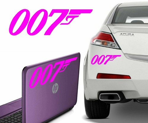 James bond sticker vinyl - james, bond,