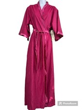 NWT Vtg Velour Long Kimono