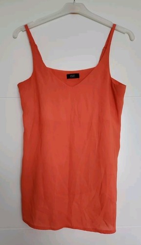 Ladies coral orange cami - ladies,