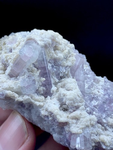 Natural pink tourmaline - natural, with