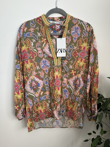 Zara nwt geometric print - nwt,