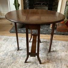 Vintage Small Oak Drop Leaf