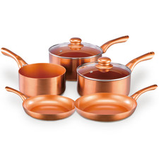 Cermalon Copper 5 Piece Pan