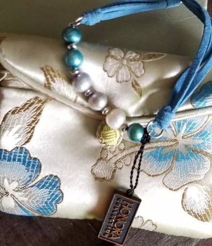 Qvc honora aqua blue - honora, blue-teal-gray