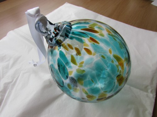 Large hanging glass - large, decorative