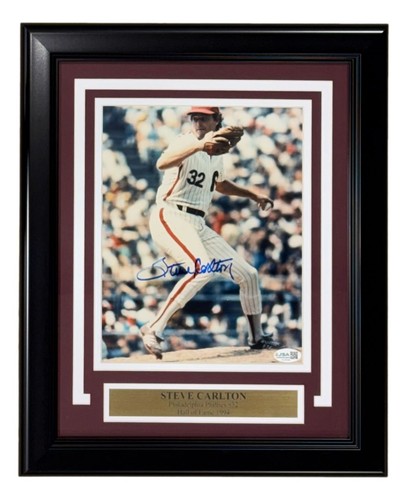 Steve carlton signed framed - steve,