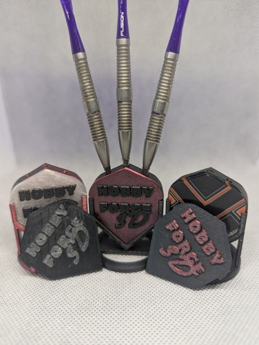 Personalised printed dart - personalised, 3d