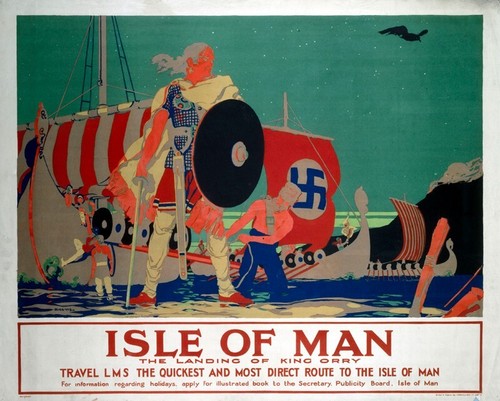 The landing isle man - the, of