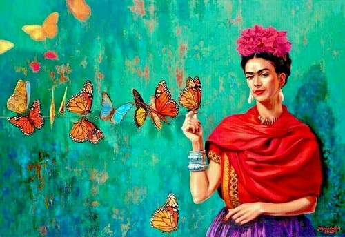 Frida kahlo butterfly - kahlo, 4k