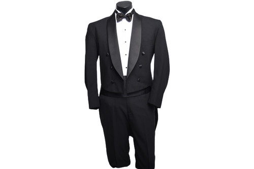Boy black tails wool - boy's,
