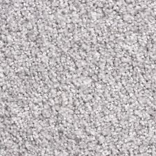 Cloud Grey Barrati 15mm Saxony Hessian back Carpet Luxury Hard Wearing Lounge