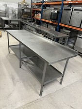 Commercial Catering Stainless Steel Table £350 + VAT