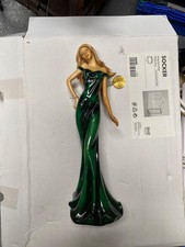 Lady In A Green Dress From The