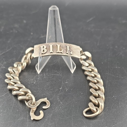 Men silver 900 - 900, curb