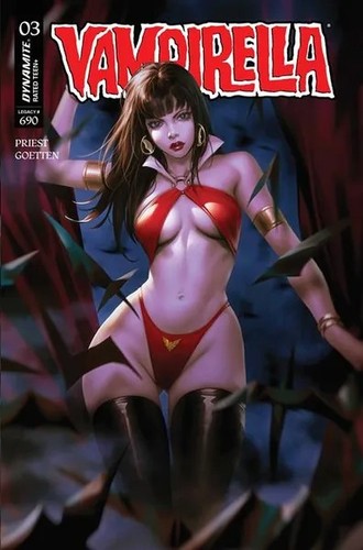 Vampirella cover b - cover,