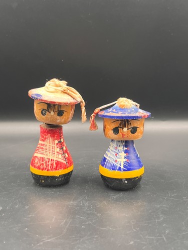 Japanese kokeshi dolls vintage - japanese,